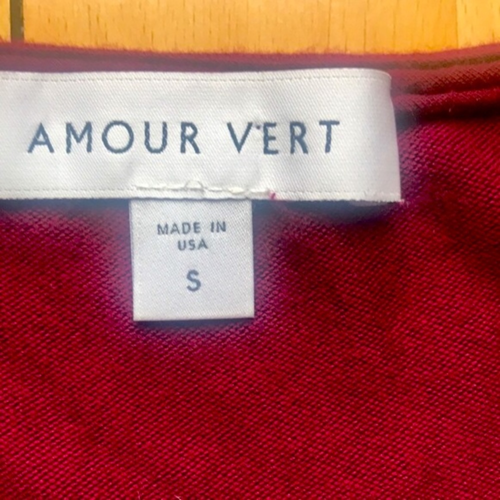 EUC Amour Vert Gmendolyn Long Sleeve Cold Shoulder - Picture 4 of 8